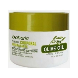 Babaria tělový hydratační krém s olivovým olejem (250 ml) - DMT