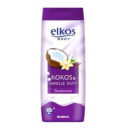 Sprchový gel pro ženy - Elkos vůně Kokos & Vanille Duft (fialová) - kokos a vanilka (300 ml)