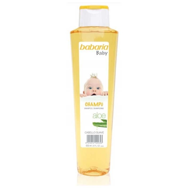 Babaria dětský šampon na vlasy s aloe vera (600 ml) - DTM