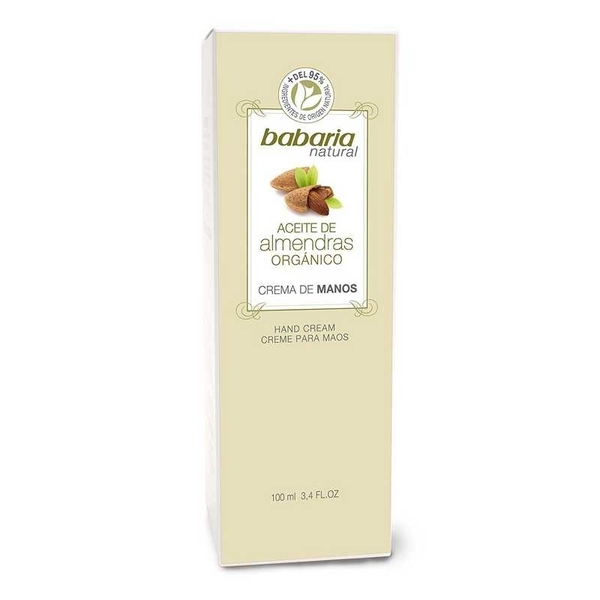 Babaria krém na ruce s organickým mandlovým olejem (100 ml) - DMT
